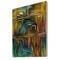 Designart - Colour Fusion IV - Modern Print on Natural Pine Wood
